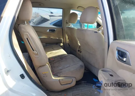 2015 Nissan Pathfinder S z USA, uszkodzony, nr VIN 5N1AR2MM8FC719261